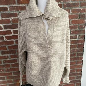 Eloquii Tan Sweater-size 14-Plus Size